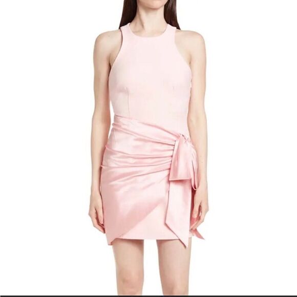 Cinq à Sept Windsor Tie-Waist Mini Dress Size 2 - Picture 2 of 11